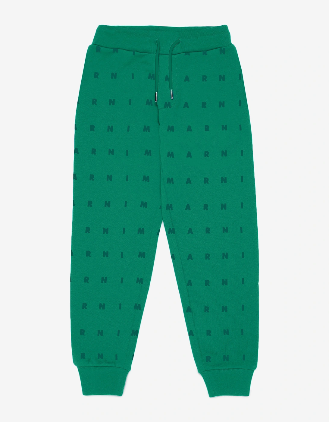 Kids Logo Joggers in Green, 5 of 4