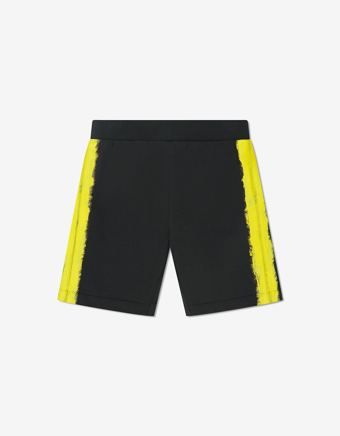 Boys Logo Print Shorts in Black, 5 of 4