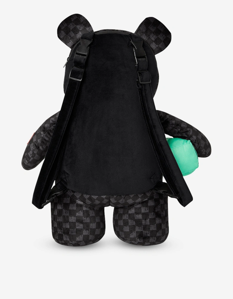 Kids Dripping Sharks In Paris Moneybear Backpack in Black (63cm)