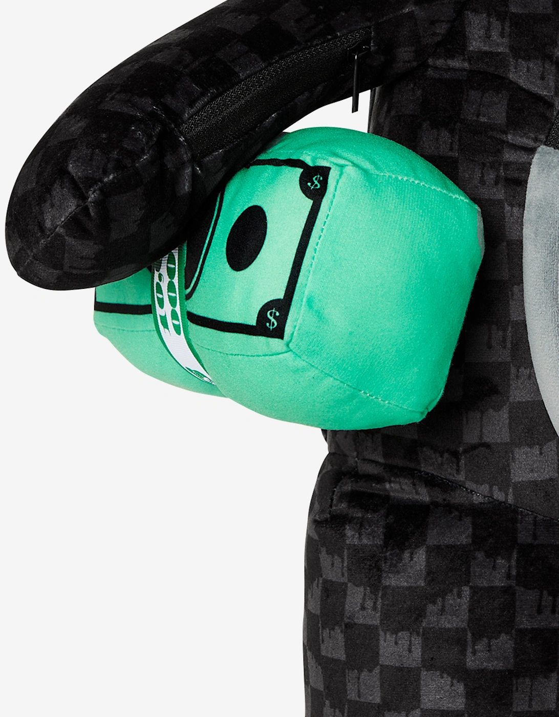 Kids Dripping Sharks In Paris Moneybear Backpack in Black (63cm)