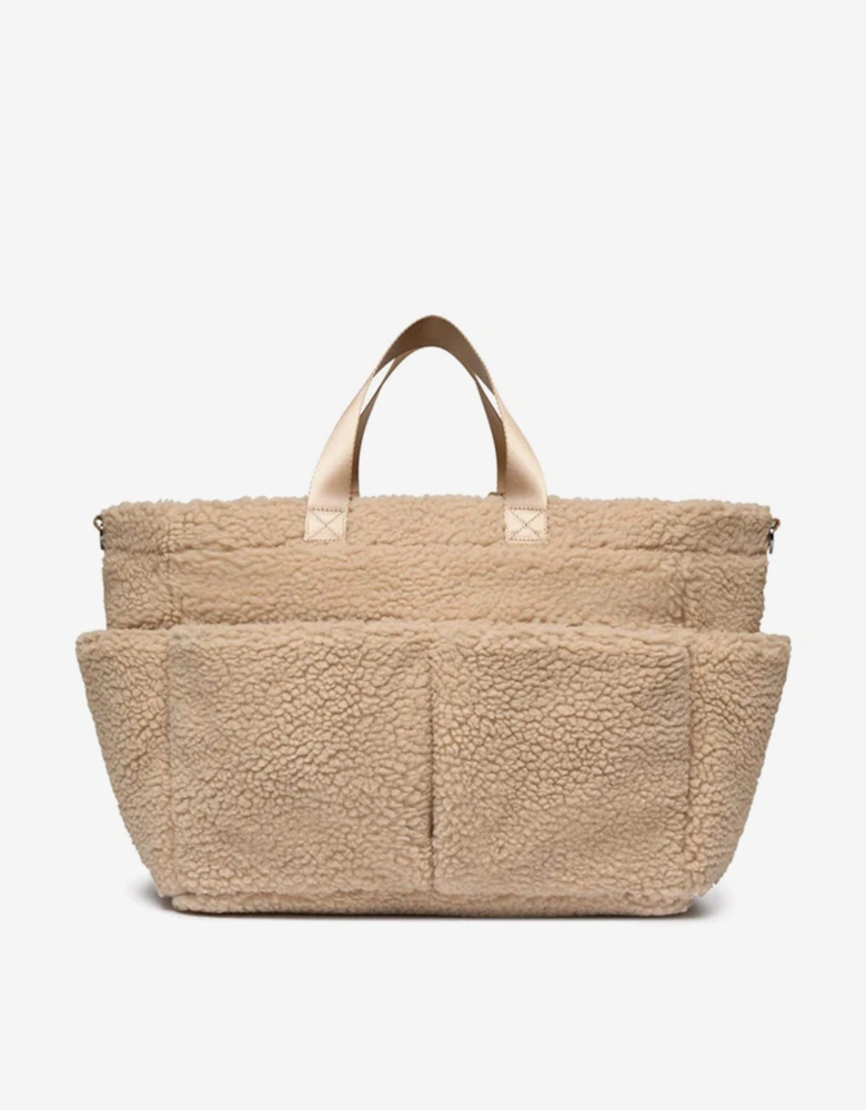 Baby The Tote Borg Fleece in Beige (30cm)
