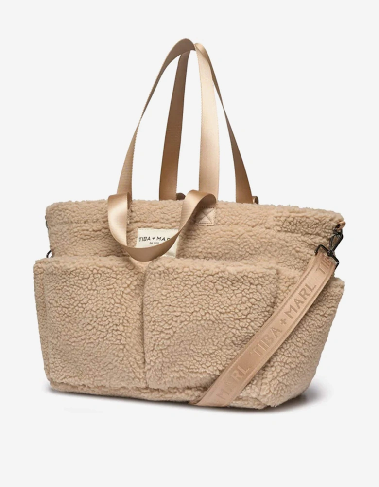 Baby The Tote Borg Fleece in Beige (30cm)