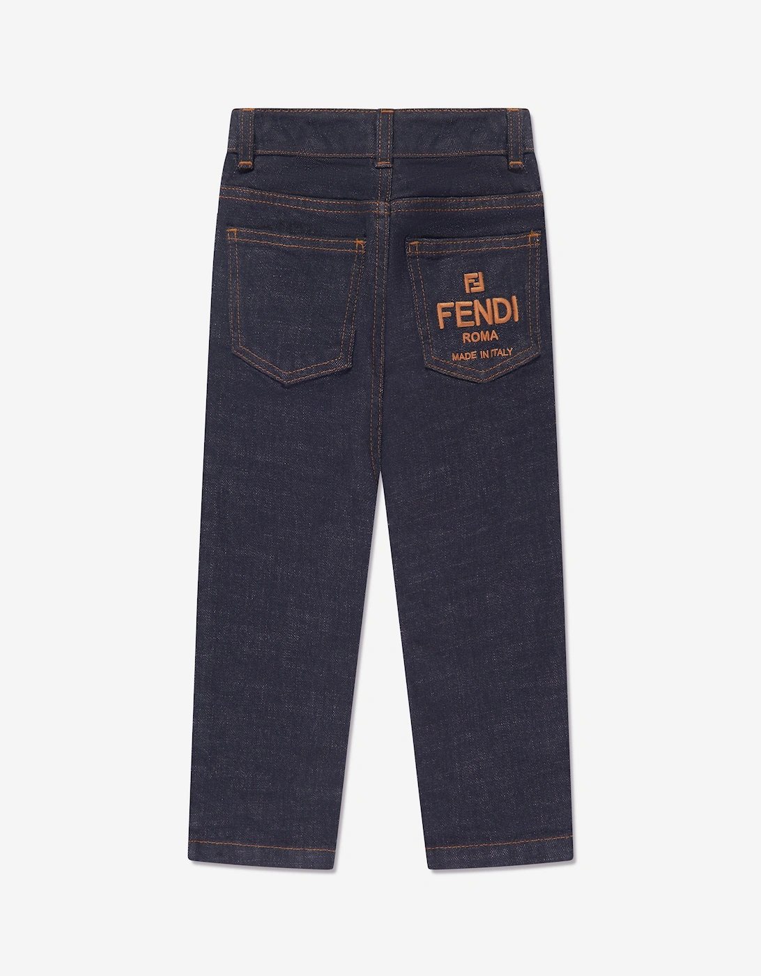 Girls Slim Fit Jeans in Blue