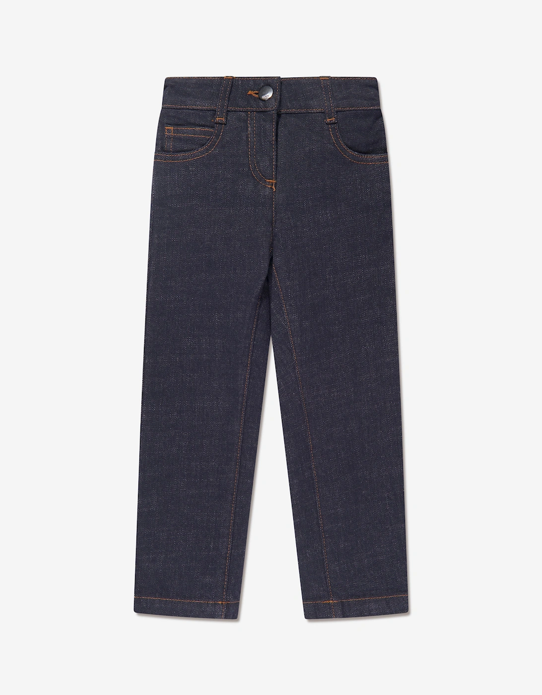 Girls Slim Fit Jeans in Blue, 5 of 4
