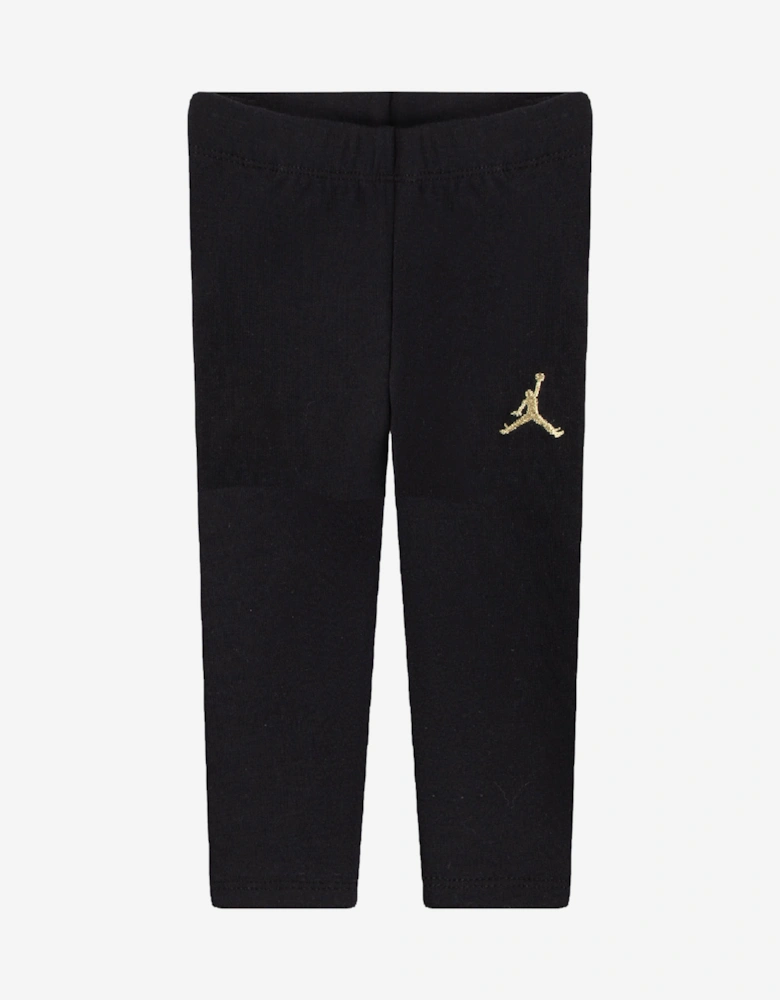 Girls See Me Shine Legging Set in Black
