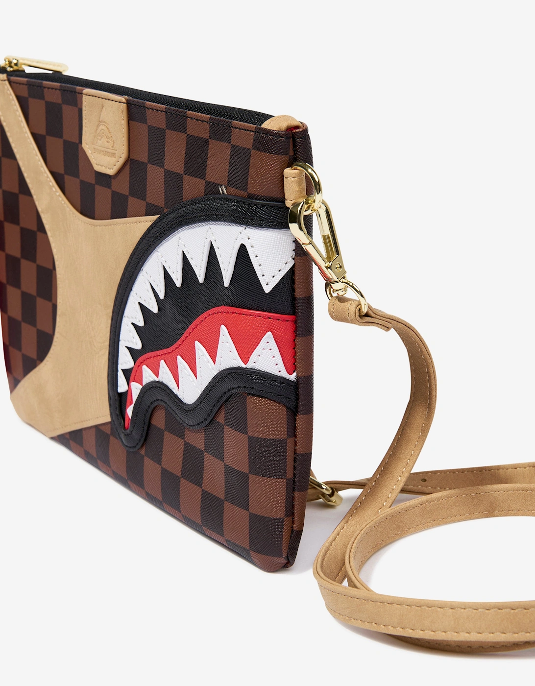 Kids Hennyville Crossover Clutch in Brown (25cm)