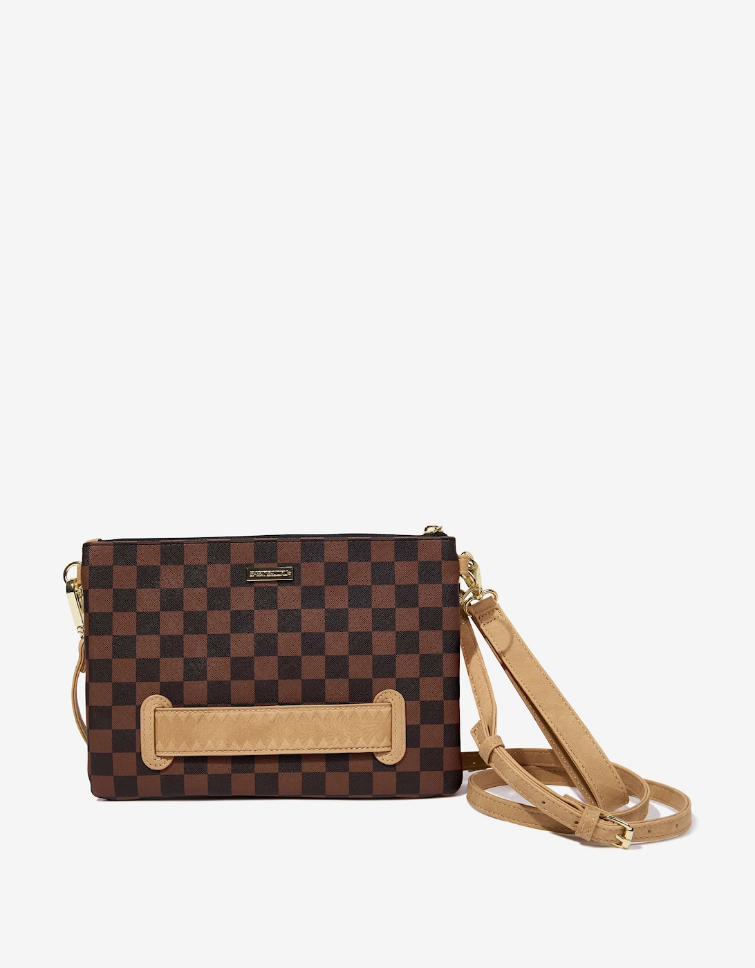 Kids Hennyville Crossover Clutch in Brown (25cm)
