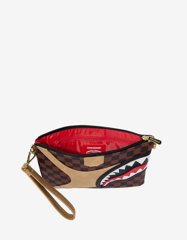 Kids Hennyville Crossover Clutch in Brown (25cm)
