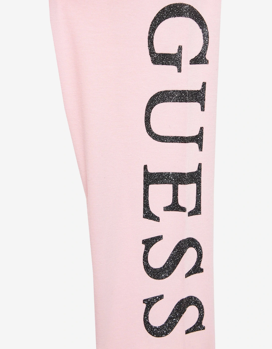 Girls Logo Leggings in Pink