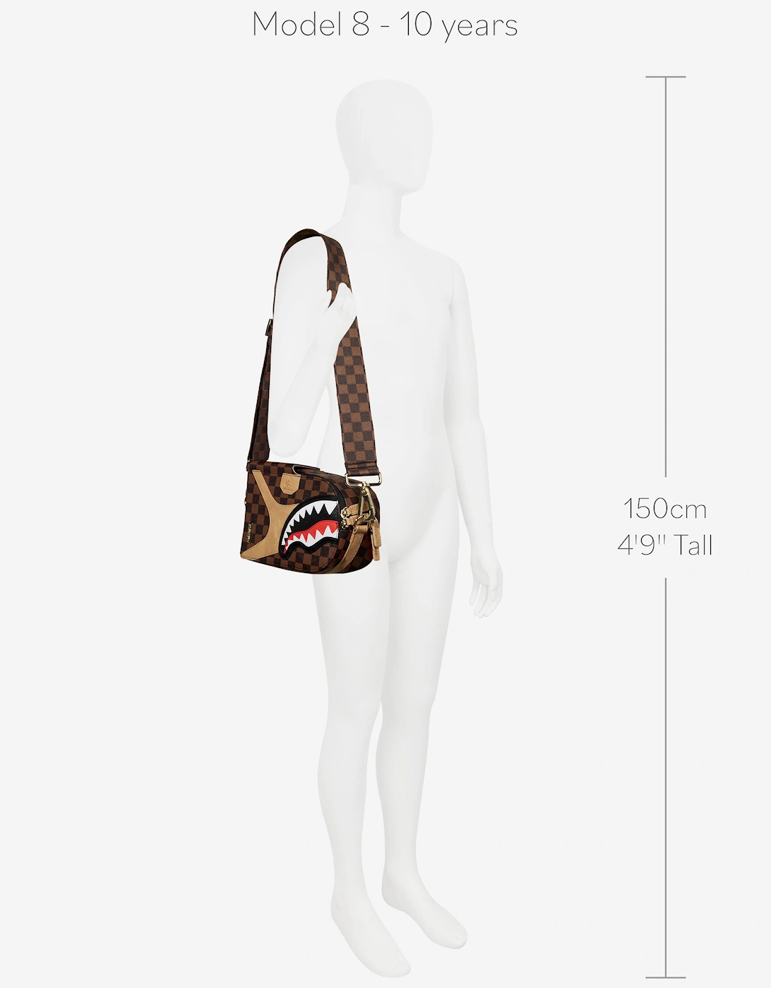 Kids Hennyville Backpack Sling in Brown (25cm)