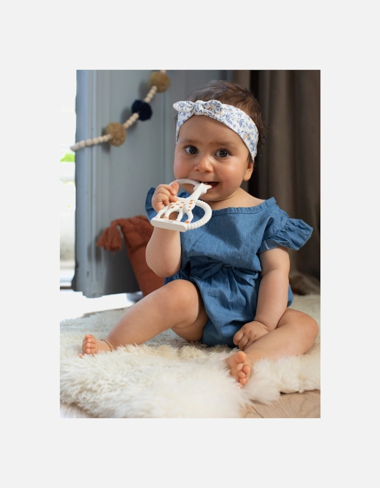 Baby Once Upon A Time Teething Ring in Ivory