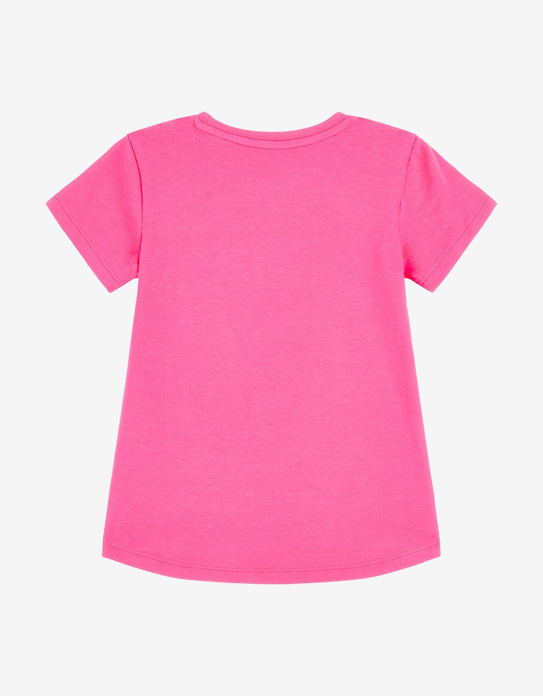 Girls Logo T-Shirt in Pink