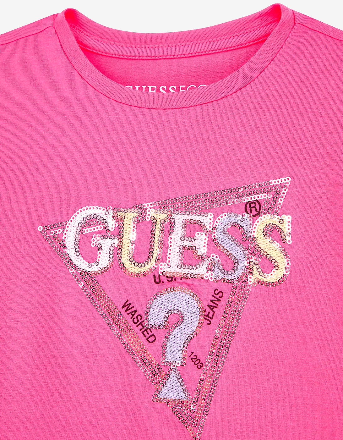 Girls Logo T-Shirt in Pink