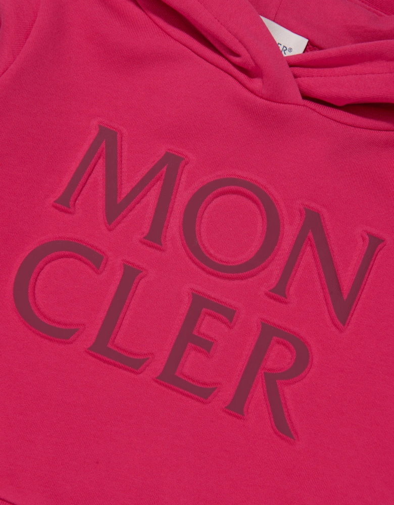 Enfant Girls Logo Hoodie in Pink