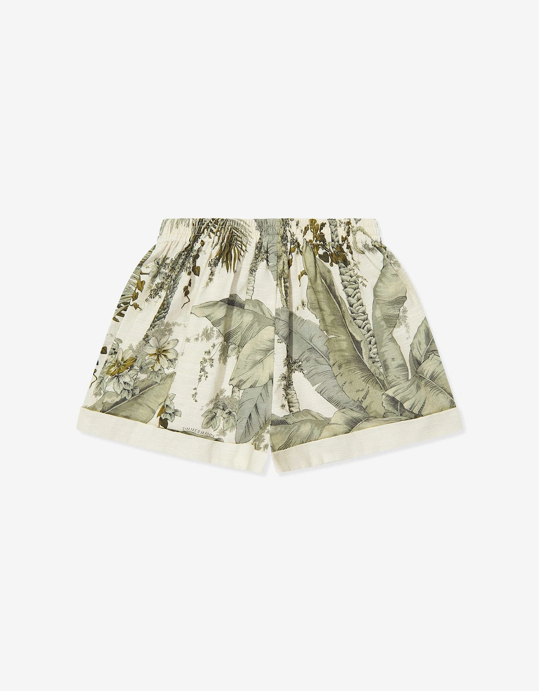 Girls Wylie Relaxed Shorts in Green