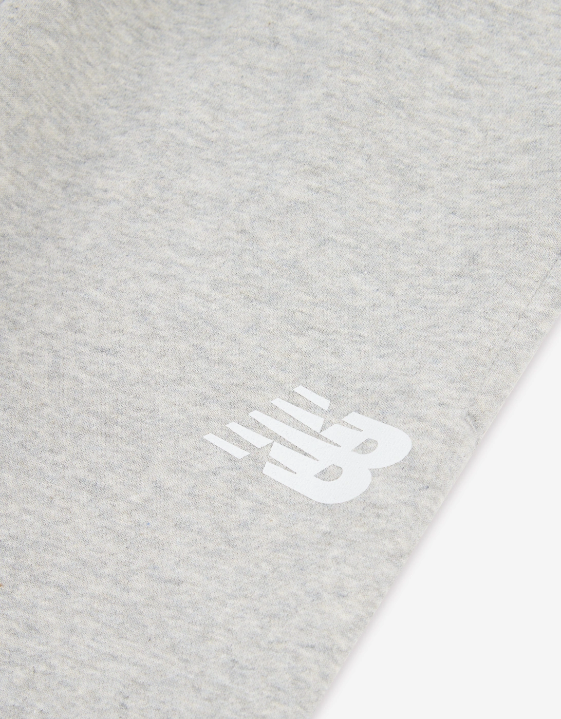 Boys Brush Back Stacked Logo Joggers in Grey