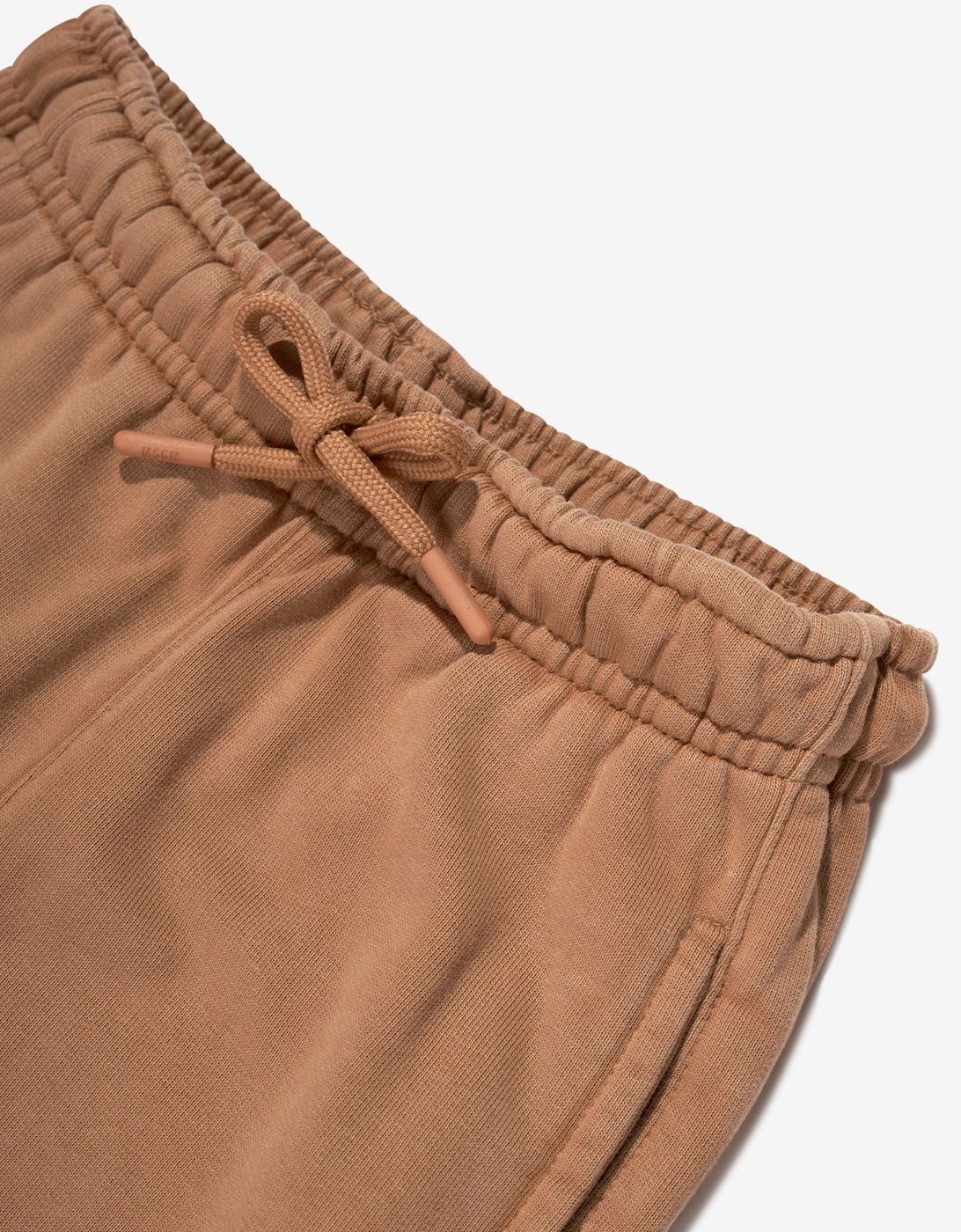 Kids Branded Joggers in Beige