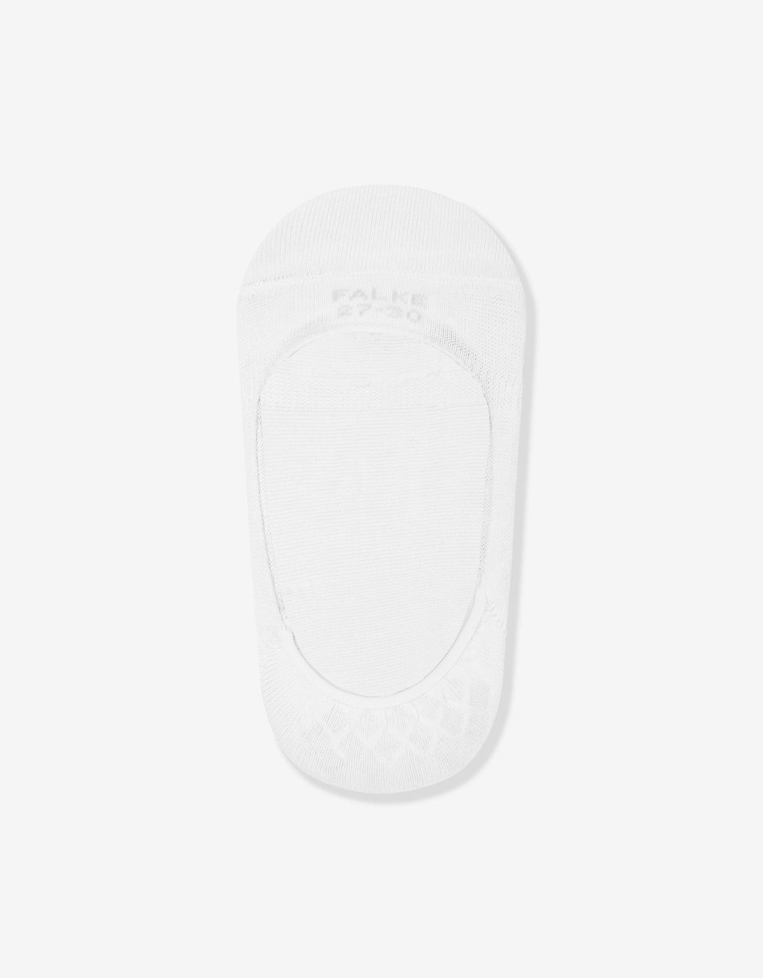 Girls Ballerina No Show Socks in White, 6 of 5