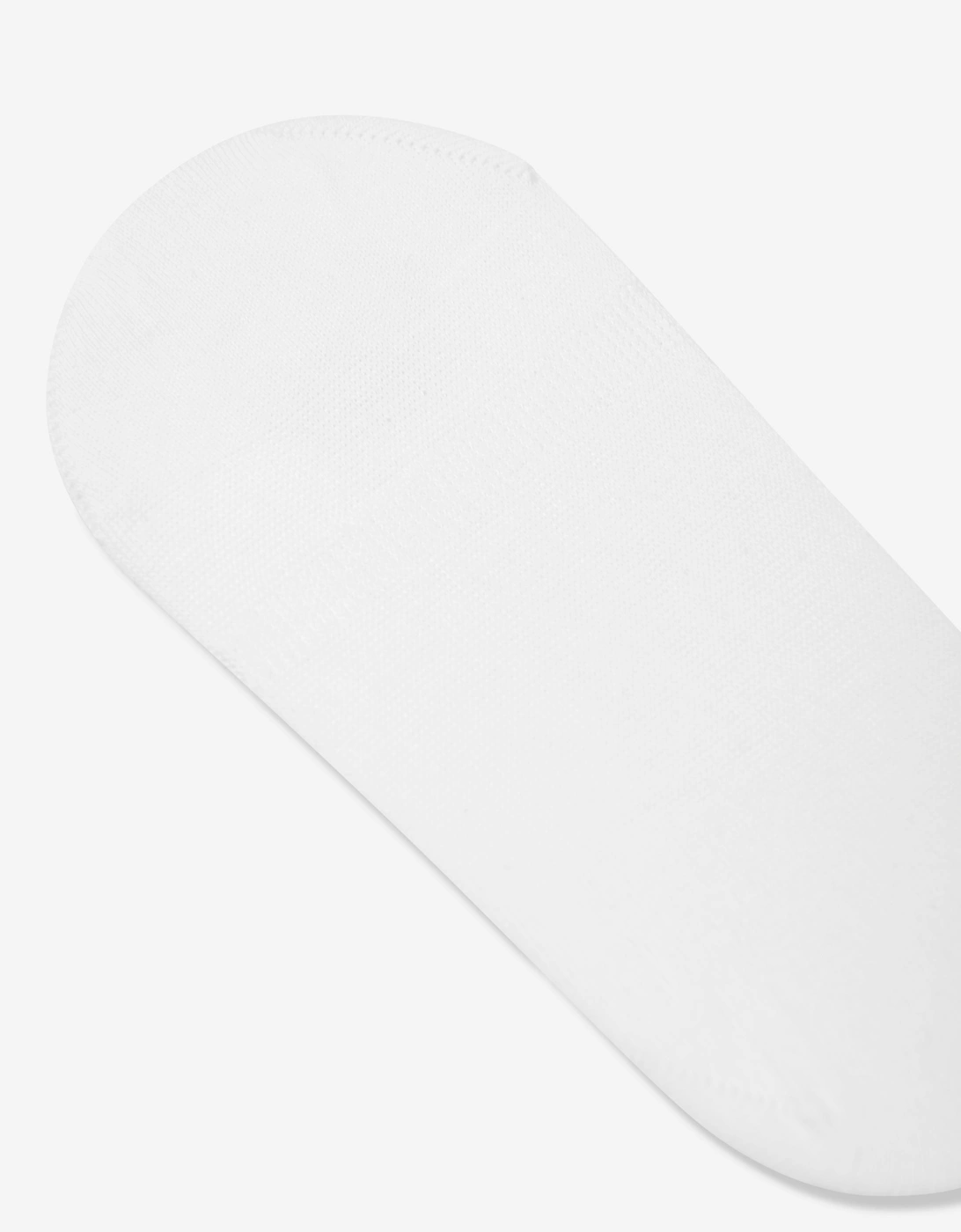 Girls Ballerina No Show Socks in White