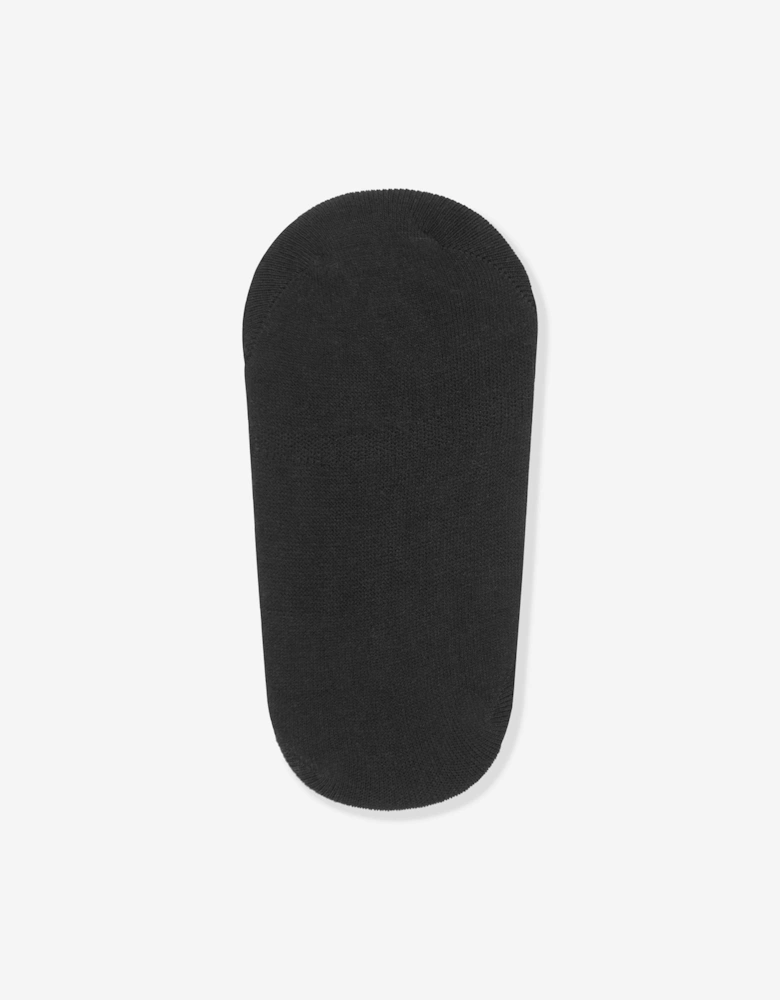 Girls Ballerina No Show Socks in Black