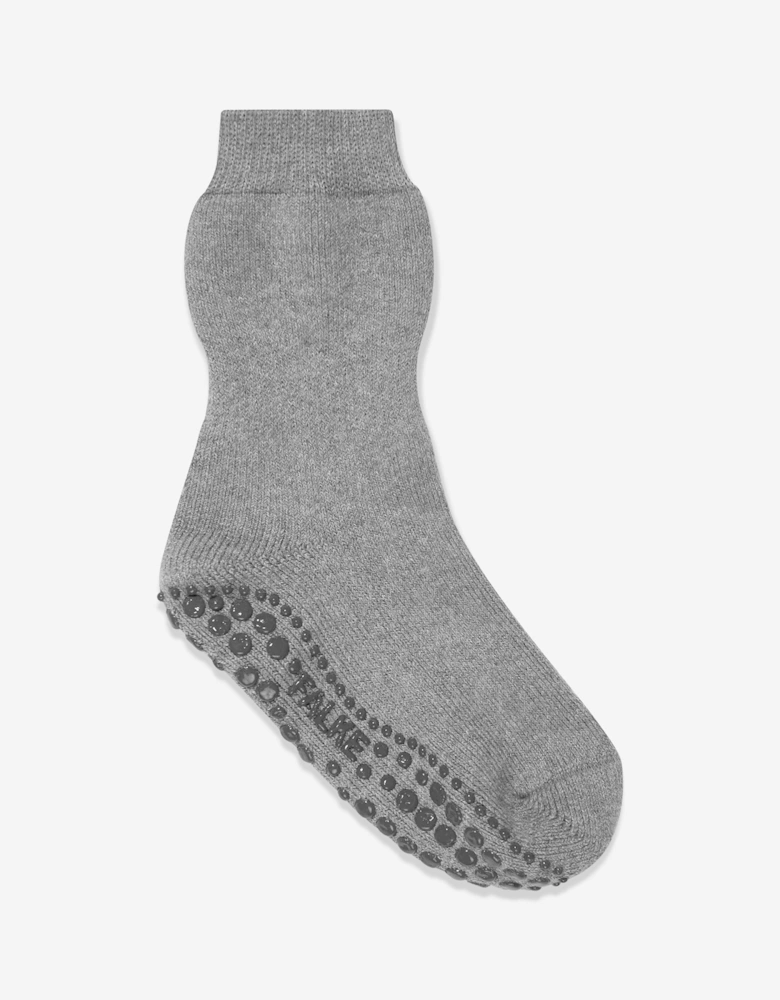Kids Catspads House Socks in Grey