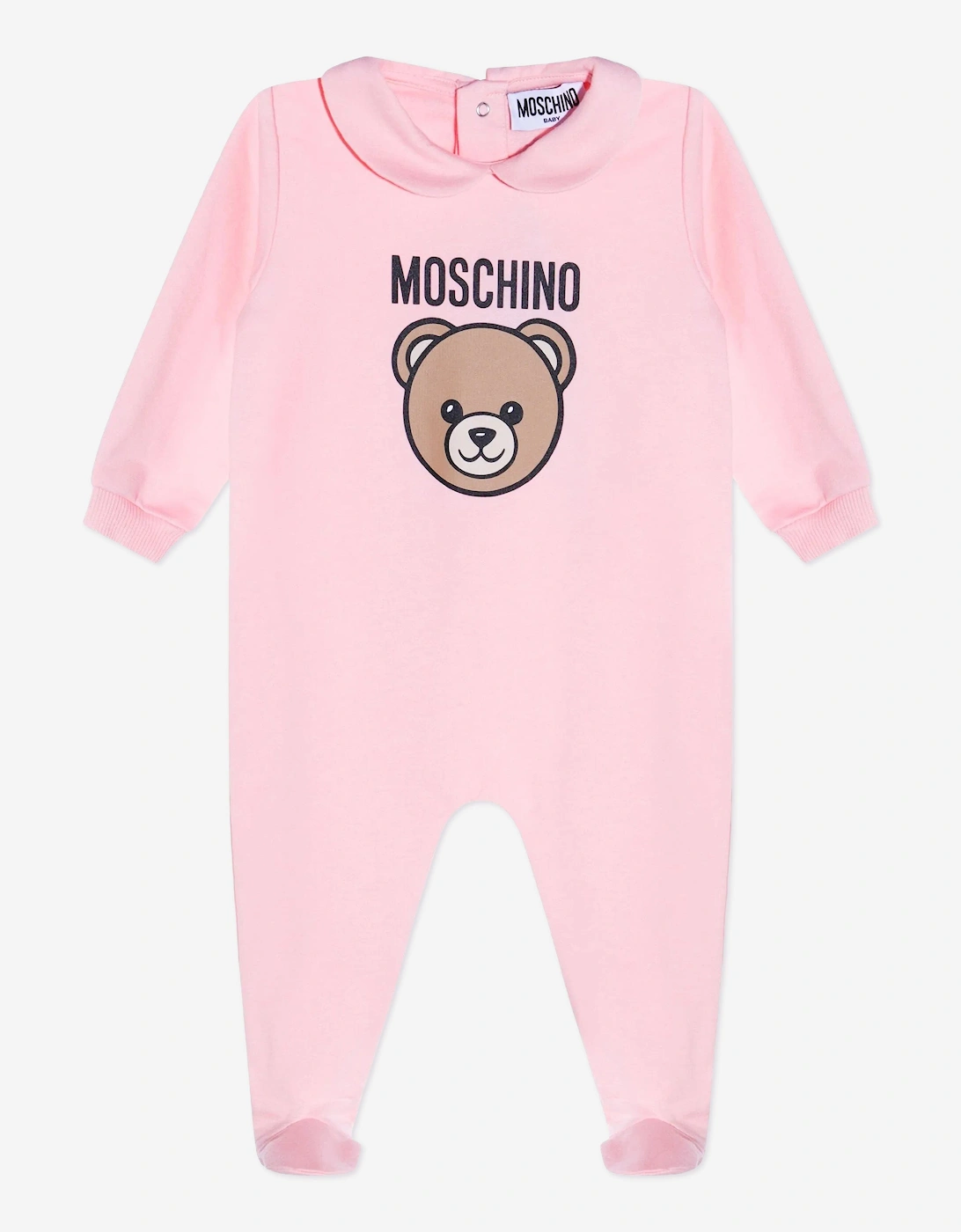 Baby Girls Bear Babygrow Set in Pink