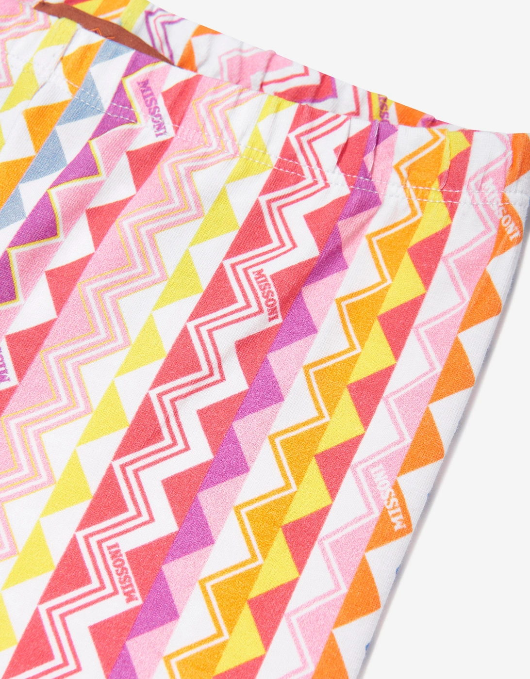 Girls Zigzag Leggings in Multicolour