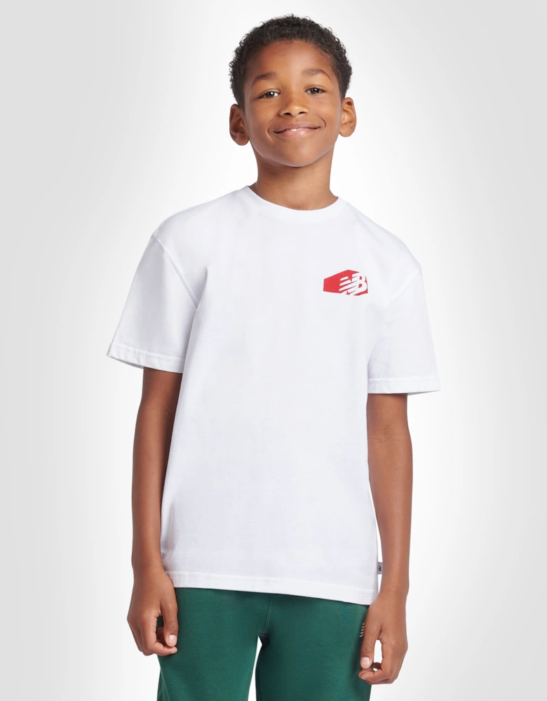 Boys Authentic Brand T-Shirt in White