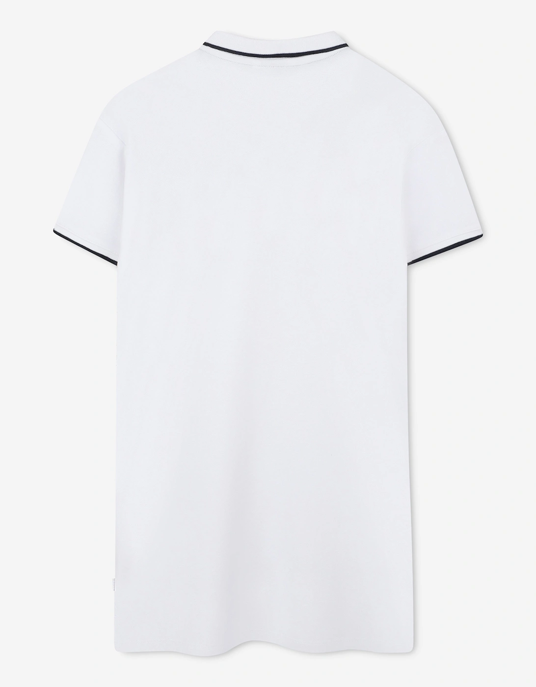 BOSS Girls Double B Polo Dress in White