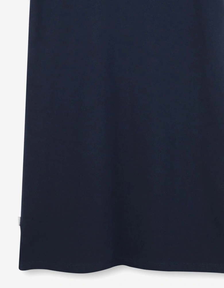 BOSS Girls Double B Logo Polo Dress in Navy