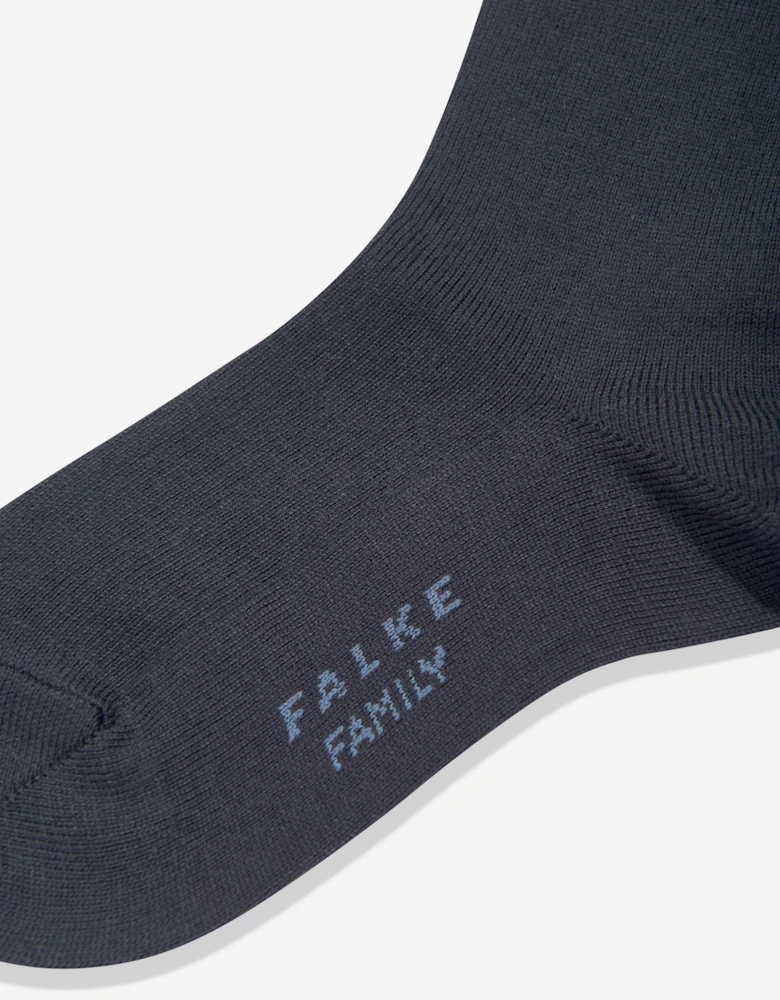 Kids Family Knee-High Socks in Navy