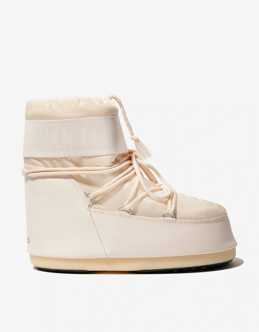 Moon Boot Kids Icon Low Nylon Snow Boots in Ivory, 9 of 8