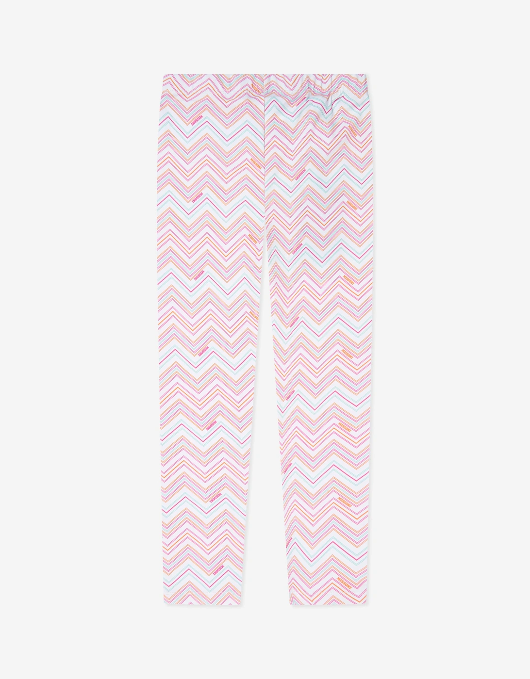 Girls Zigzag Leggings in Multicolour