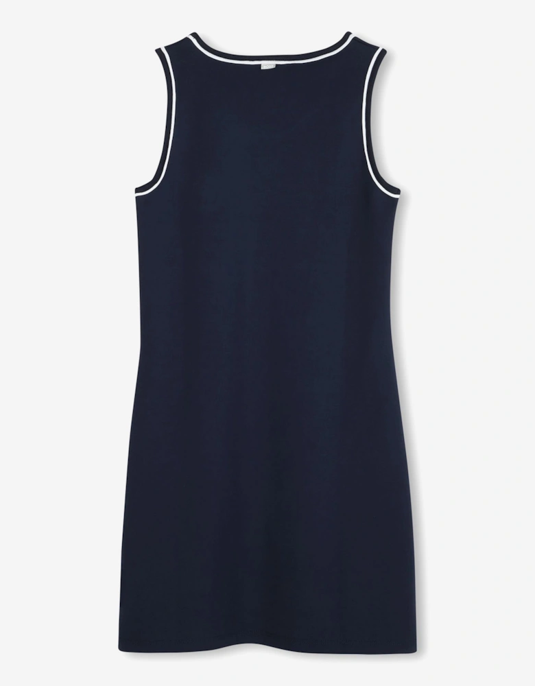 BOSS Girls Milano Tank Dress in Navy