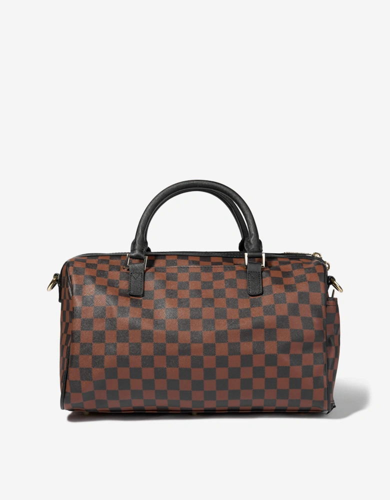Kids Sawtooth Sharks In Paris Mini Duffle in Brown (33cm)
