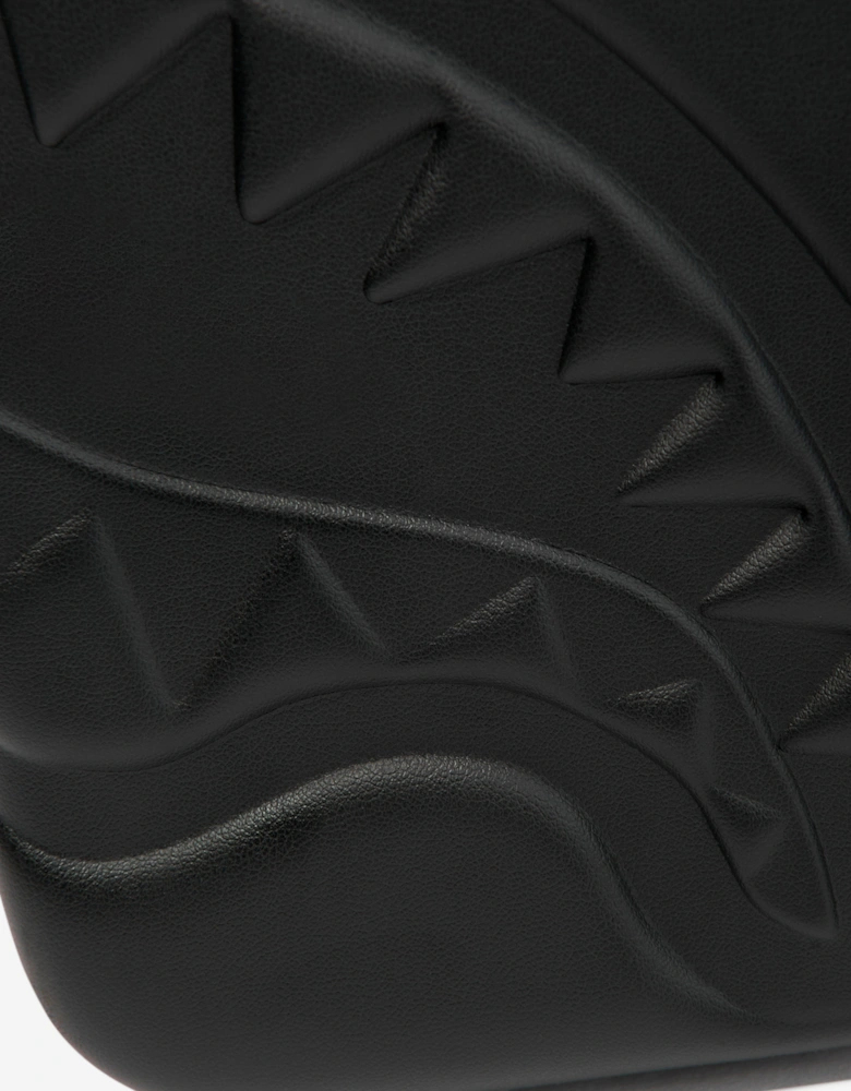 Rid Printed Zipper Hard Shell Sling in Black