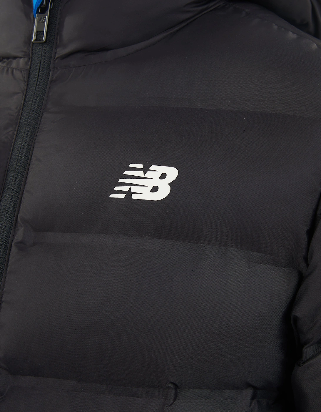Boys Bond Quilted Jacket in Black