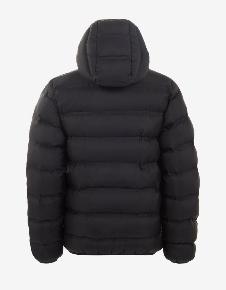Boys Bond Quilted Jacket in Black