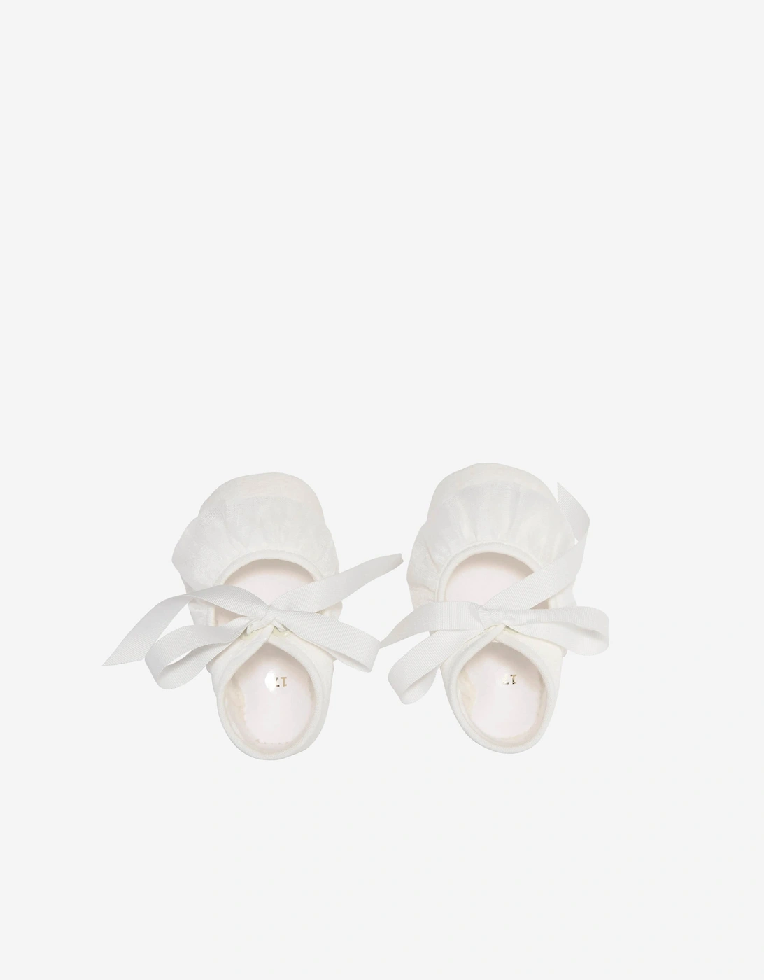Baby Girls Pre-Walker Shoes in Ivory