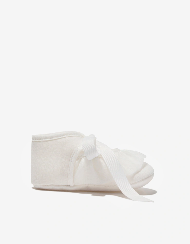 Baby Girls Pre-Walker Shoes in Ivory