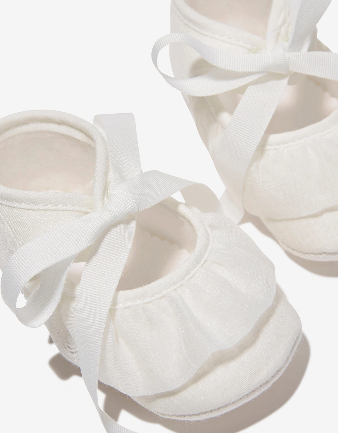 Baby Girls Pre-Walker Shoes in Ivory