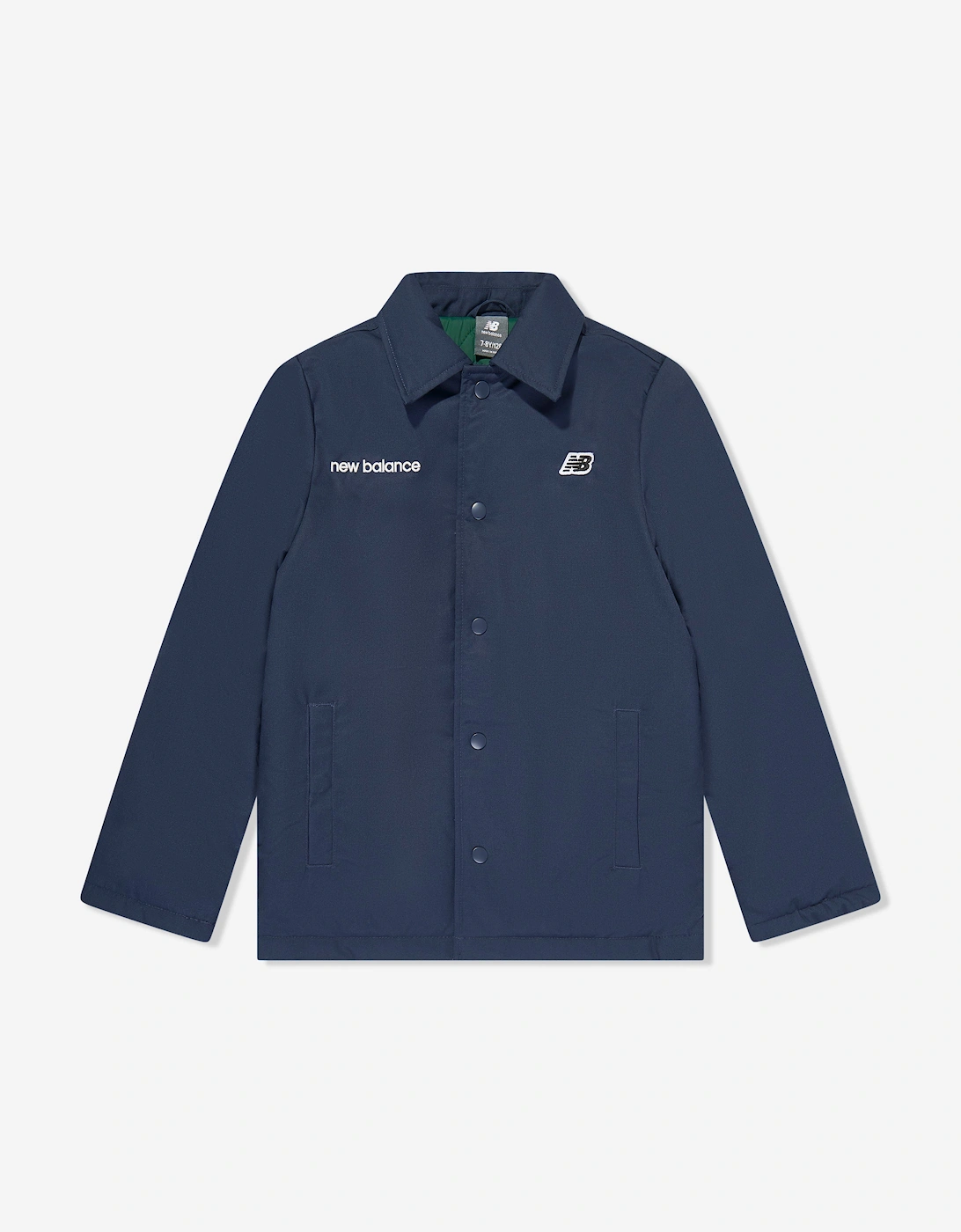 Boys Premium Coach Jacket in Navy, 5 of 4