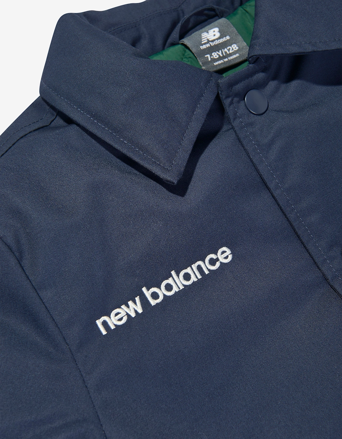Boys Premium Coach Jacket in Navy