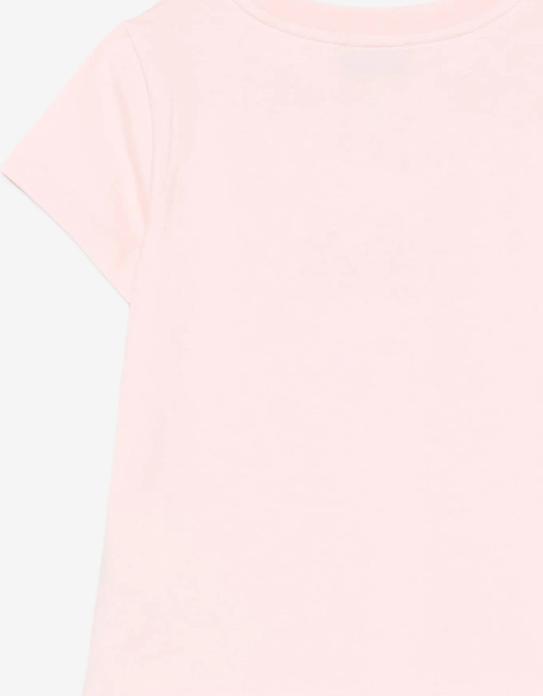 Girls Teddy Bear T-Shirt in Pink