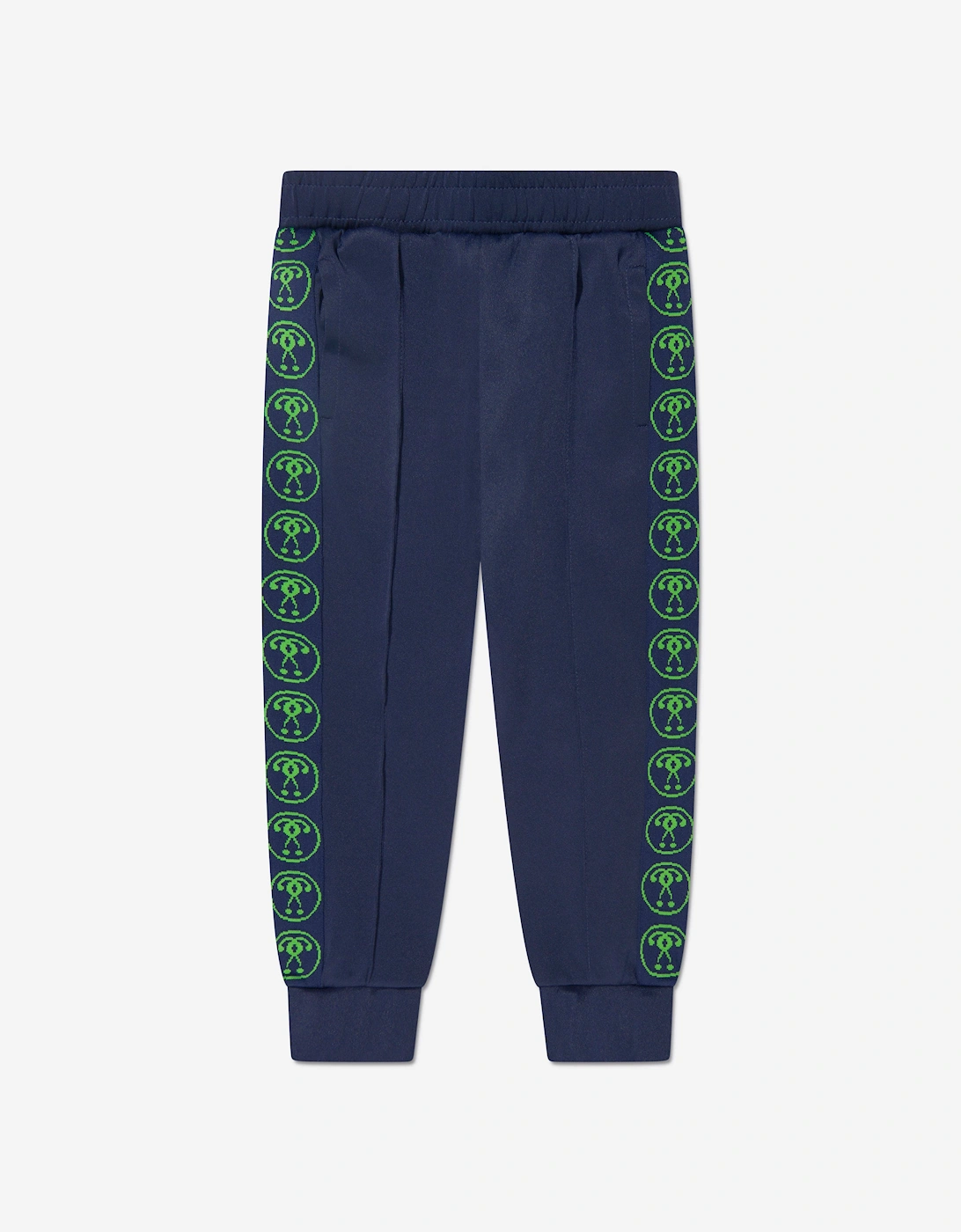 Boys Milano Logo Joggers in Navy, 5 of 4