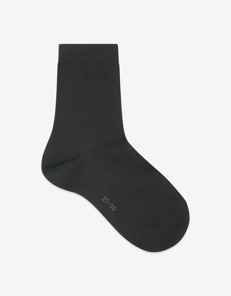 Kids Family Socks in Black