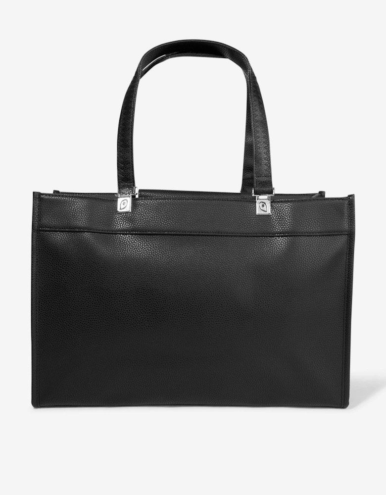 Kids Night Sky Tortuga Tote Bag in Black (35cm)