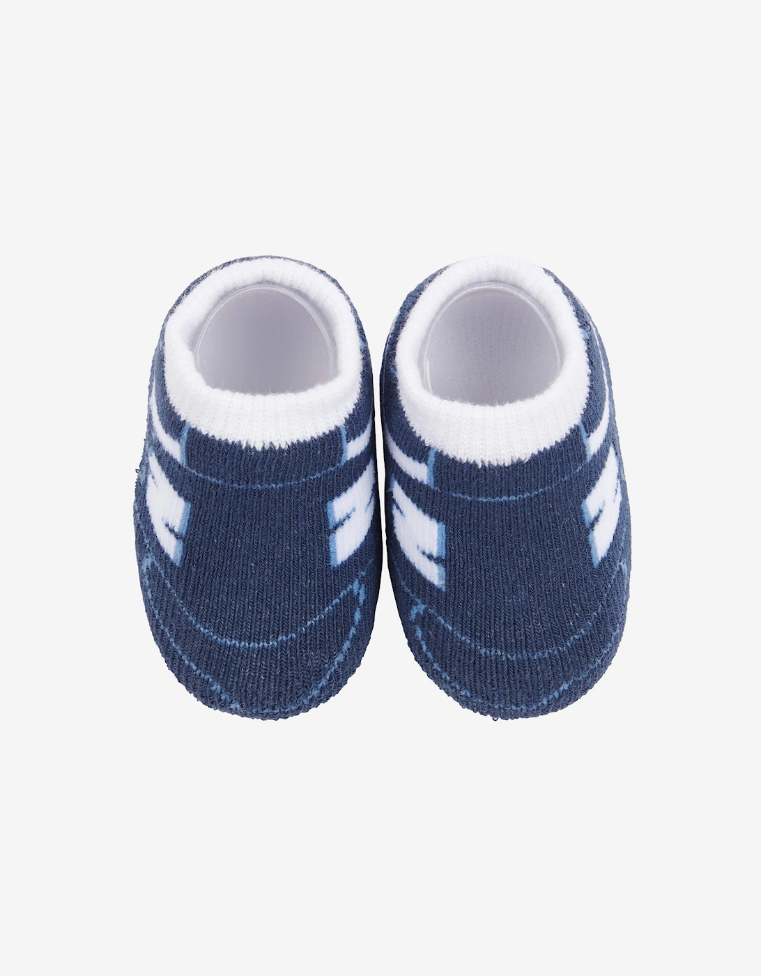 Baby Boys Classic 2 Pack Bootie Set in Navy