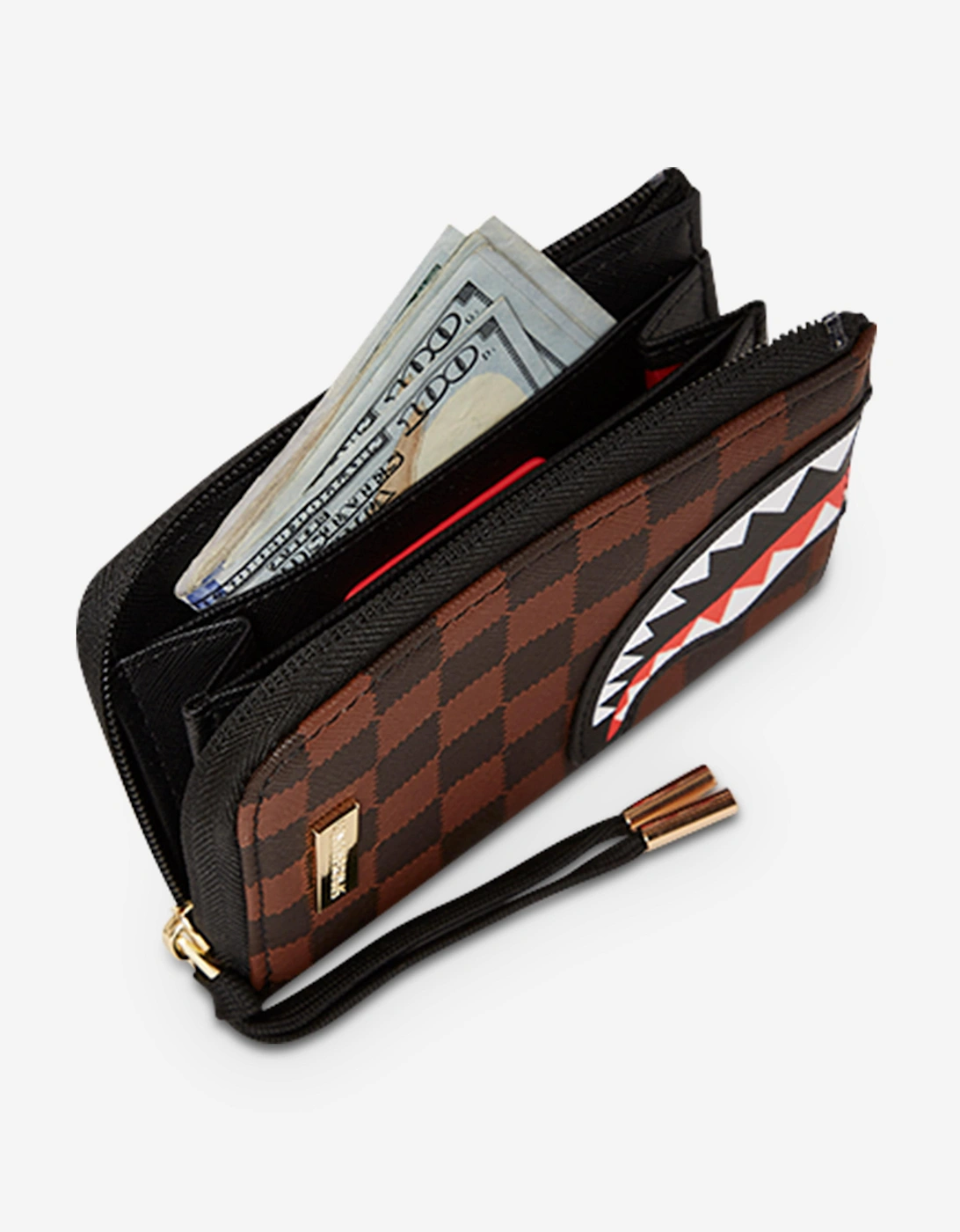 Kids Sawtooth Sharks In Paris Wallet in Brown