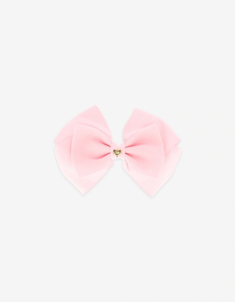 Angels Face Girls Mega Bow Hair Clip in Pink